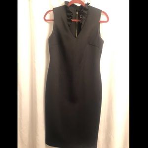 Calvin Klein Black scuba dress size 8 WORN ONCE